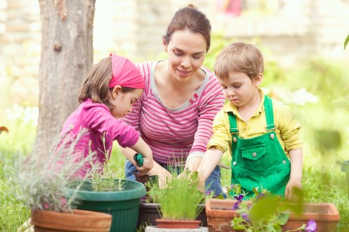 Beautiful Forest Hill garden cared for by skilled local gardeners